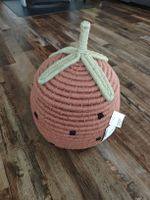H&M Home Aufbewahrungskorb Erdbeere NEU ca 41 cm hoch