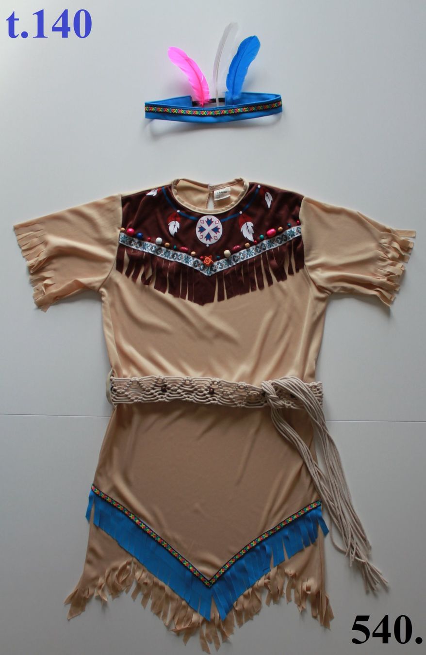 Costumi: Costune Indienne / Indianerin  t.140 – Usato da Peseux venduto da CoolShoping