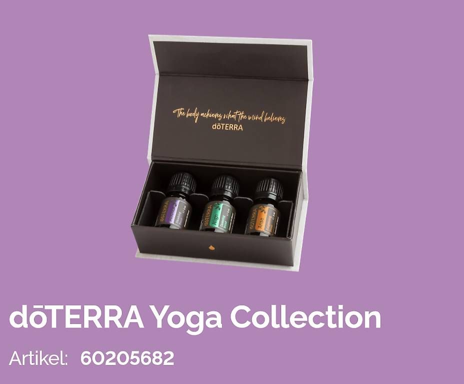 Doterra Oli essenziali: Dõterra Yoga Collection – Nuovo e nell'imballaggio originale da Lyss venduto da Infinia