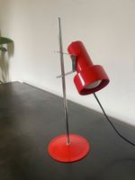 Vintage Tischleuchte / Spotlampe 1960‘s rot
