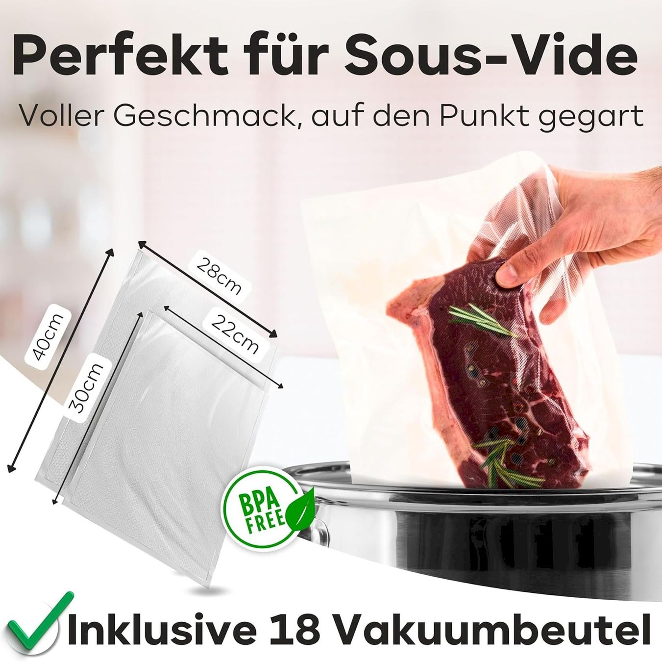 Elettrodomestici da cucina: ProfiCook PC-VK 1080 Vakuumiergerät – Nuovo e nell'imballaggio originale da Bottighofen venduto da zaap 5