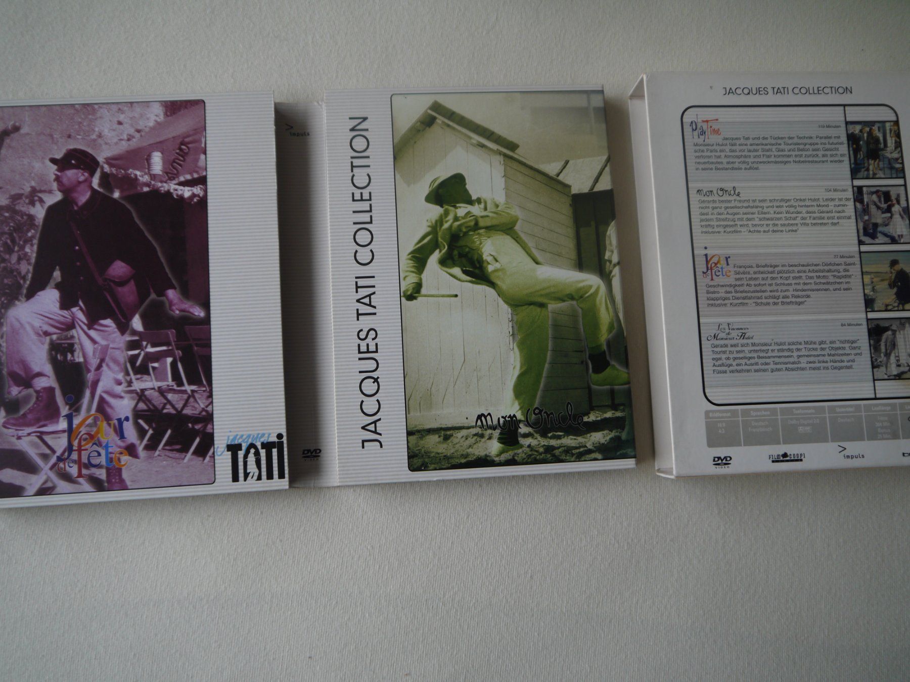 Alle DVDs: JACQUES TATI- COLLECTION-4 DVD – Gebraucht aus Hagendorn von Blaf 2
