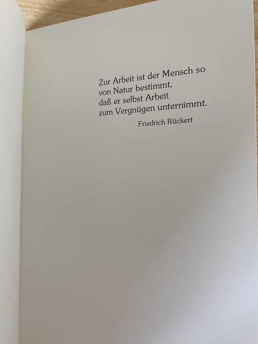 Bücher: Spass an der Arbeit/Büchlein mit Hummelbildern – Gebraucht aus Schwarzenburg von Michellu 5