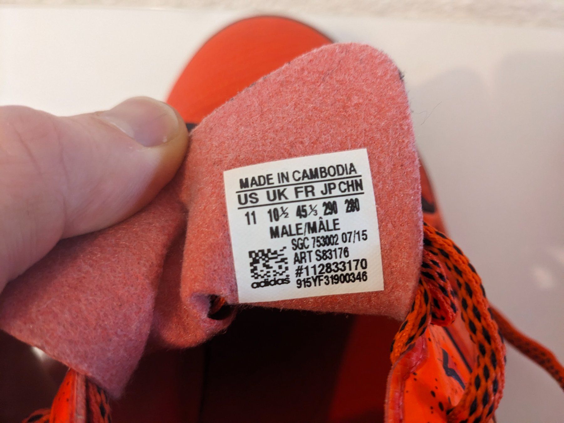 Adidas Scarpe da uomo: Fussballschuhe Addidas X 15.3 – Usato da Buchs ZH venduto da Foto_fan 3