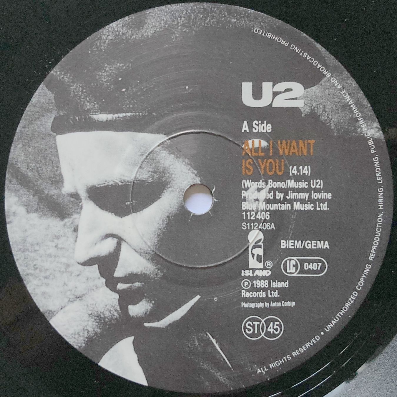 Schallplatten: U2 - ALL I WANT IS YOU – Gebraucht aus Bottens von hotter-than-hell 2
