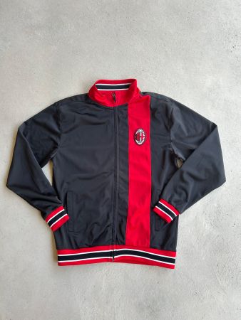 Vintage AC Milan Trainingsjacke mit Aufdruck auf Rückseite