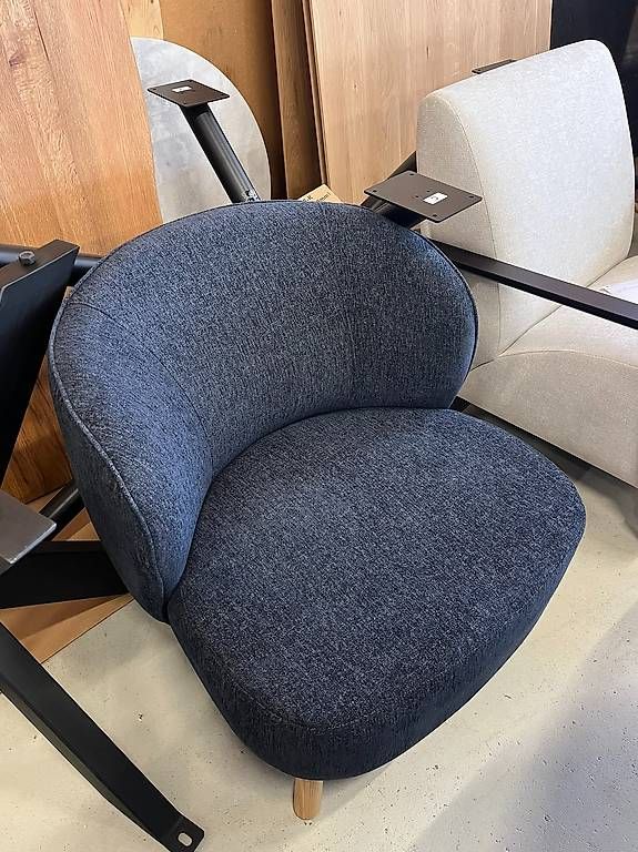 Poltrone: Kavehome Sessel Ulit aus blau-grauem Chenille – Nuovo (secondo la descrizione) da Zollikofen venduto da uniqueroom 3