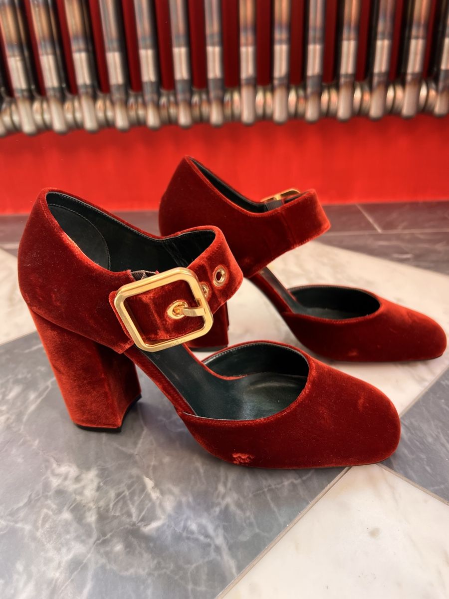 Mulberry Scarpe da donna: MULBERRY Samt Pumps Gr. 38 – Nuovo (secondo la descrizione) da Zürich venduto da car_x52z 3