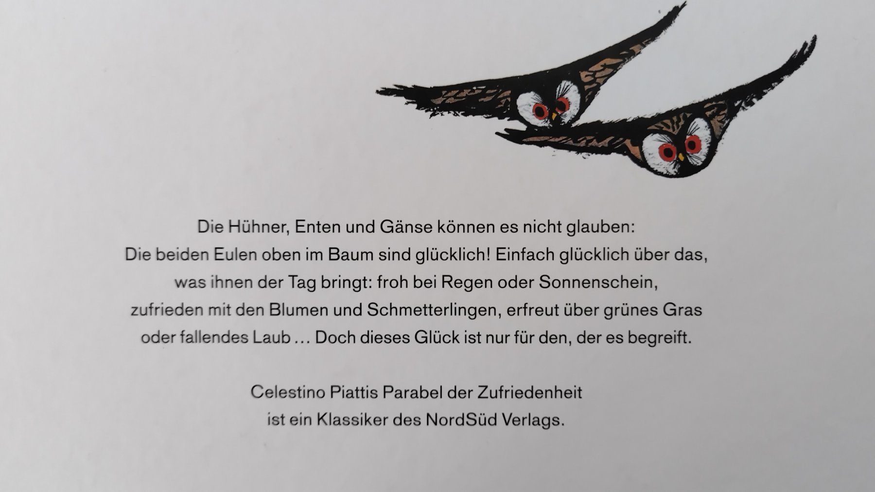 Libri: Celestino Piatti  Eulenglück  / Eulen Bilderbuch  ab Fr. 8.- – Usato da Bellach venduto da JingleJerry 9