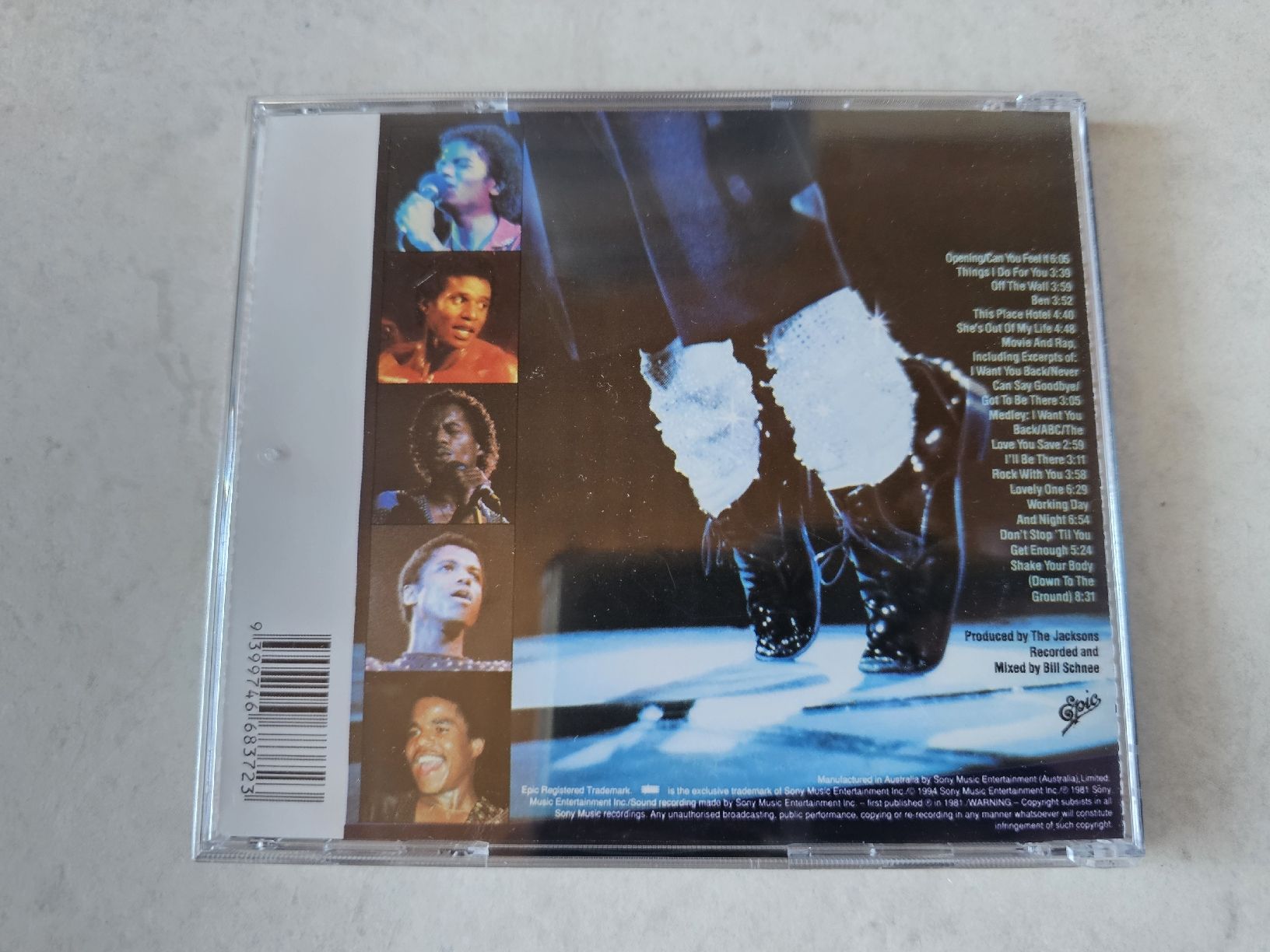 CD: The Jacksons  -  Live  /  Fabrikneu – Nuovo e nell'imballaggio originale da Schneisingen venduto da backstore24 1