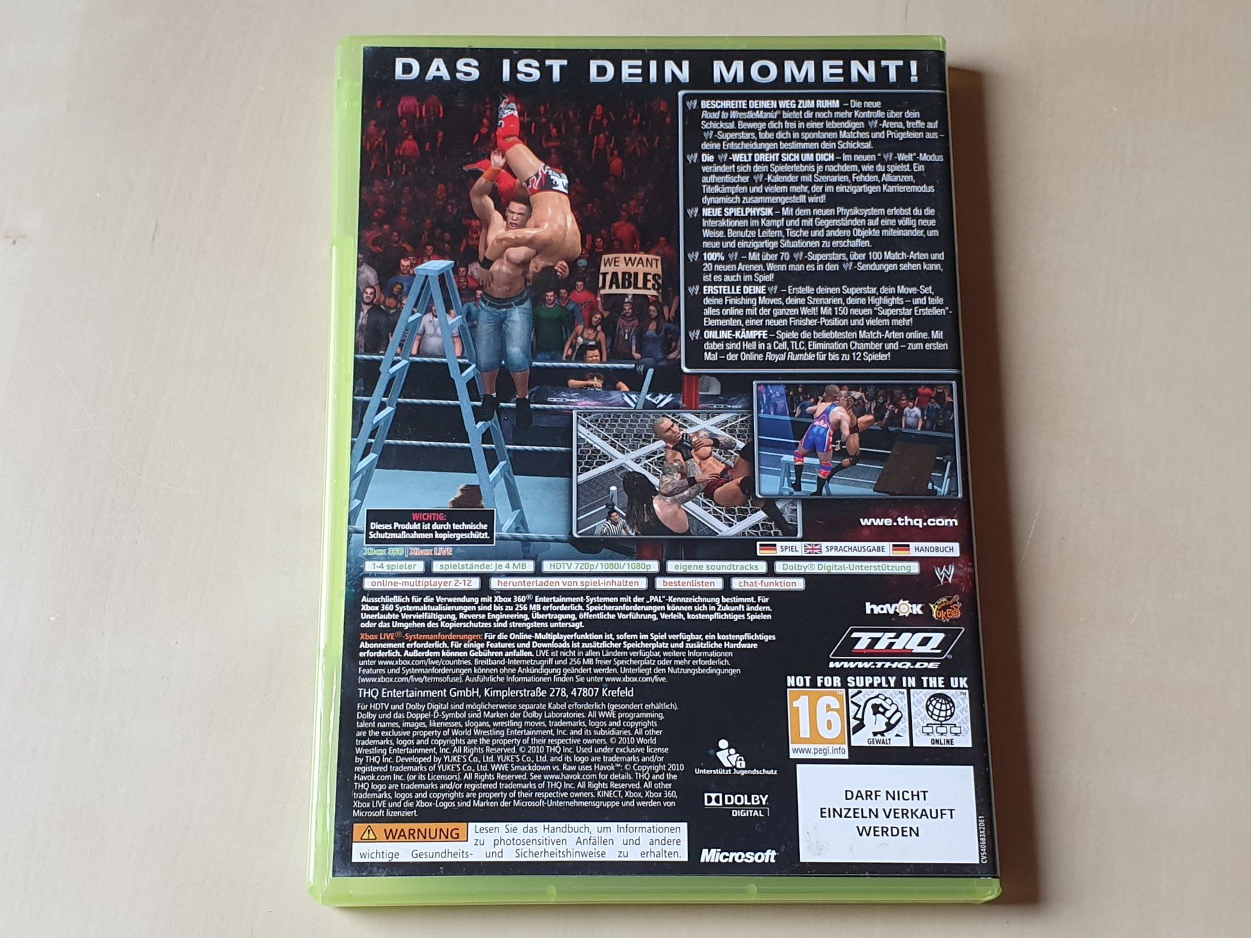 Microsoft Giochi: Smack Down vs Raw 2011 – Usato da Stansstad venduto da collectorsshop 1