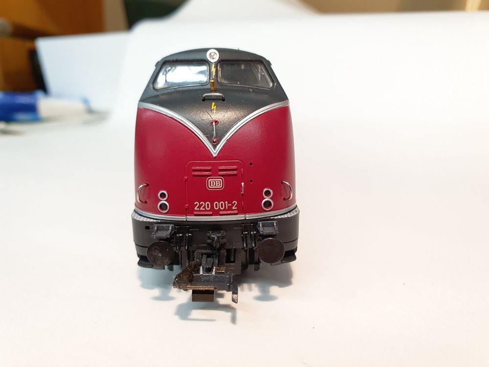 Roco 63932 DB 220 001-2 Platin Edition (Neu (gemäss Beschreibung)) in ...