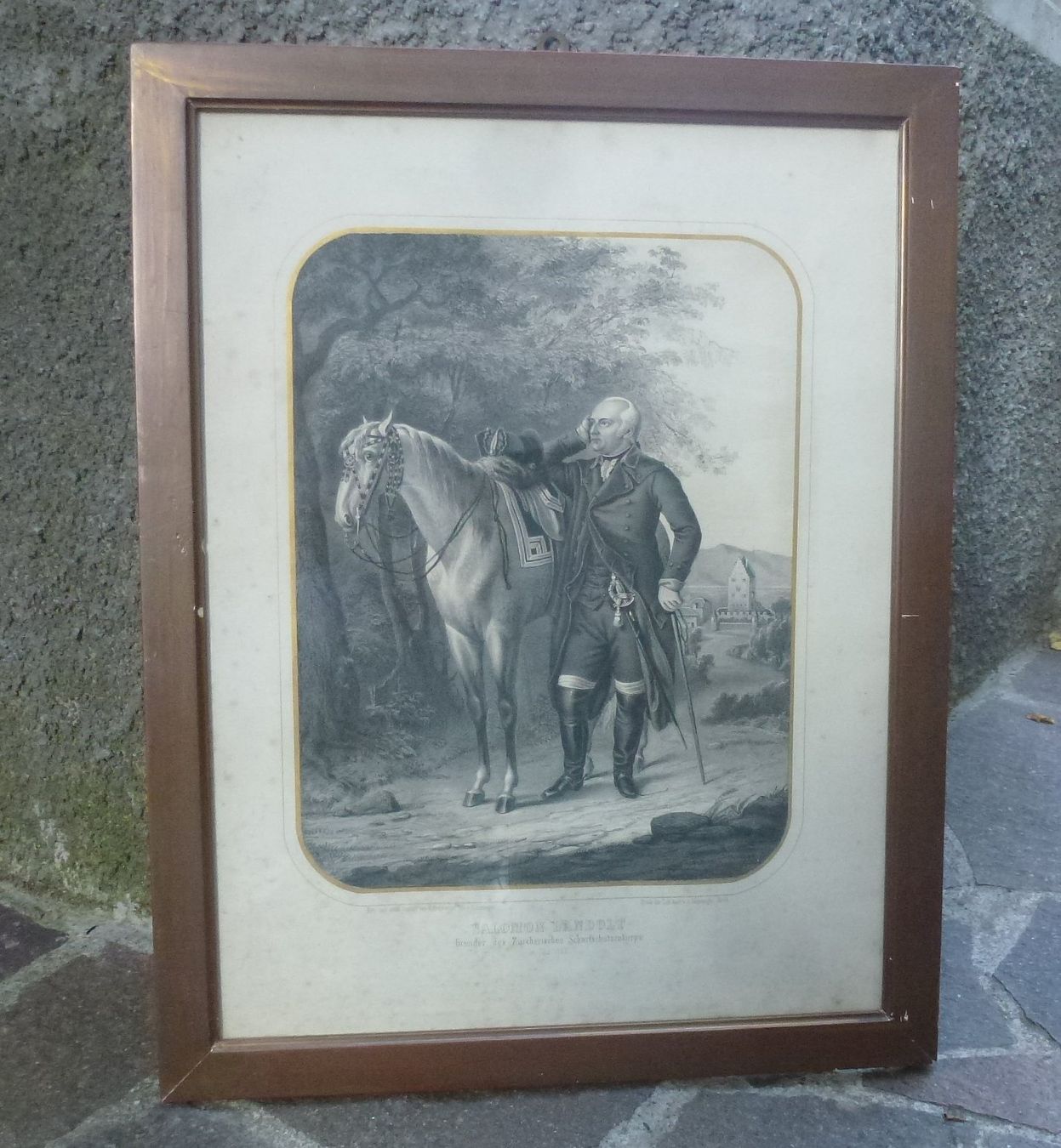 Arts picturaux & lithographies: Wunderschönes Bild von Salomon Landolt – D'occasion à Walkringen par Casablanca777