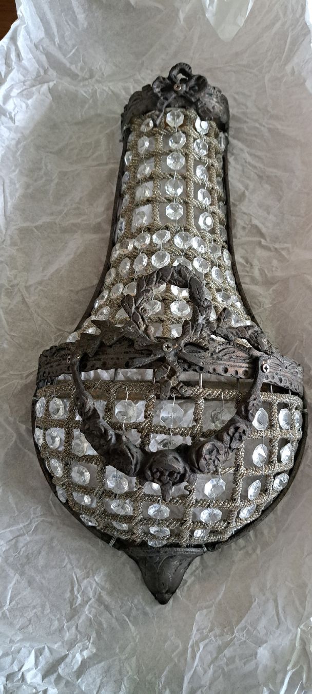 Tutte le decorazioni: Zwei Barock Wandlüster – Usato da Langrickenbach venduto da Eve088 4