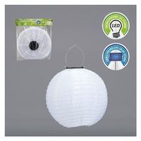 LED Solar Lampion Organza D30cm Höhe 40cm