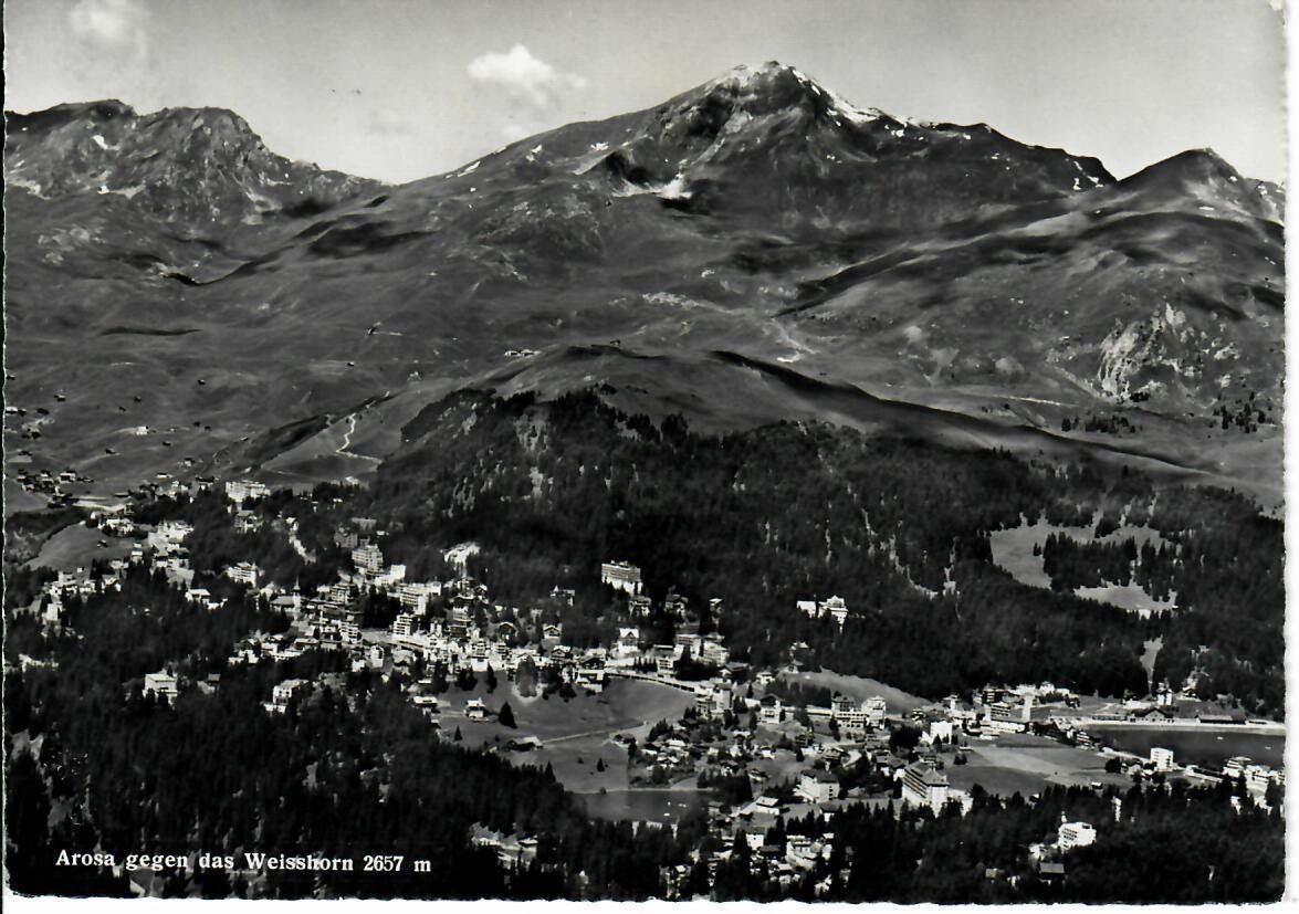 Ansichtskarten: Arosa – Gebraucht aus Hochdorf von Ziegel-16