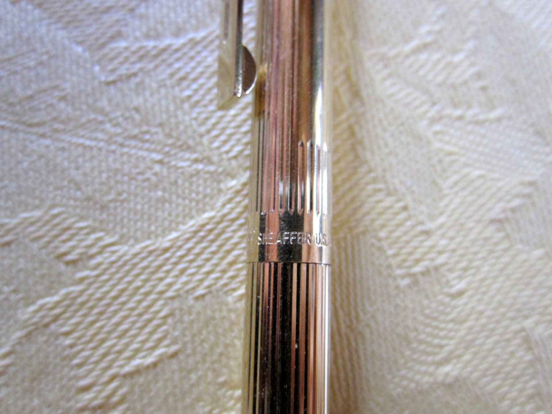 Stylos & Marker: Shaeffer Gold Electroplated USA Stylo – D'occasion à Binningen par flugi30 2