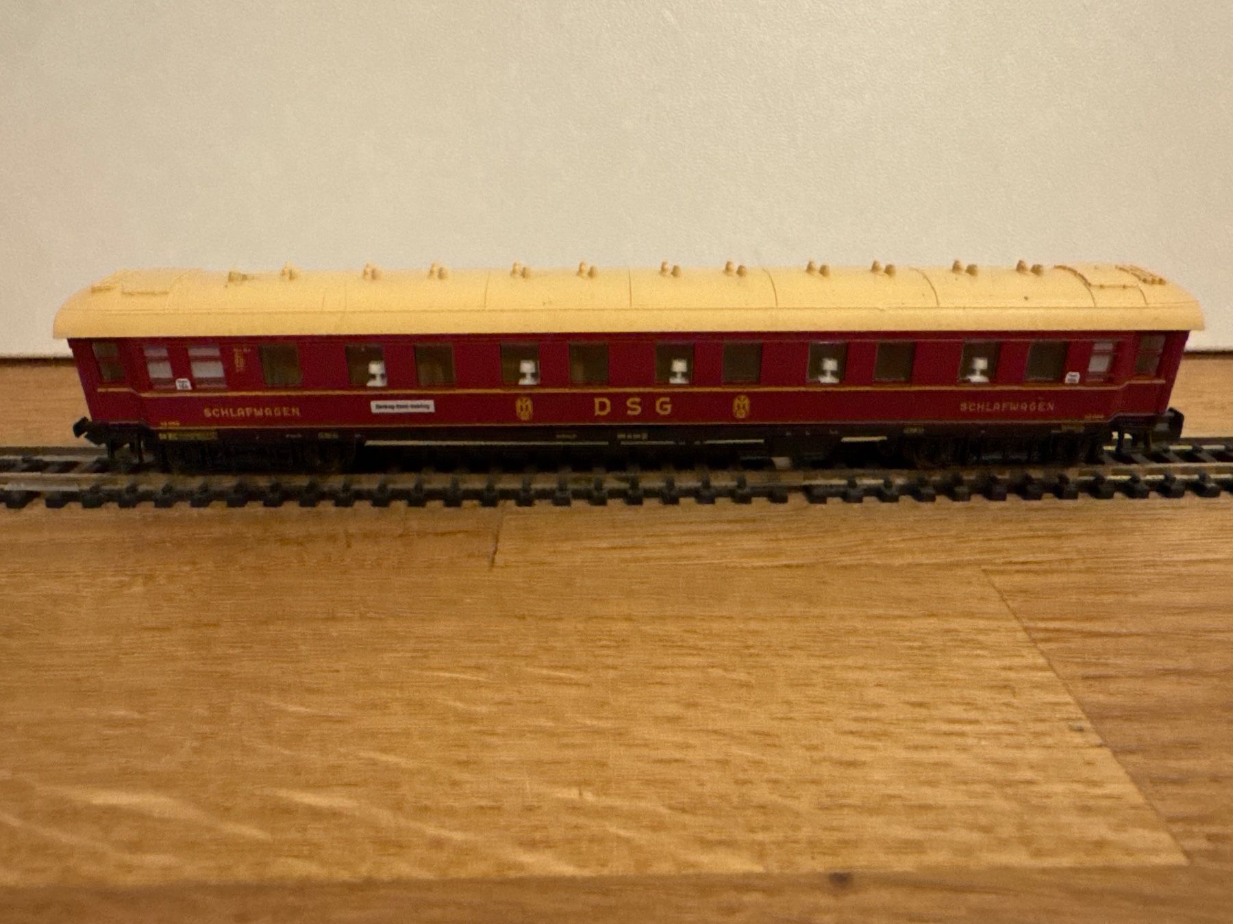 Fleischmann Modellini di ferrovie: Fleischmann 8634 Schlafwagen – Nuovo (secondo la descrizione) da Schlierbach venduto da Look8