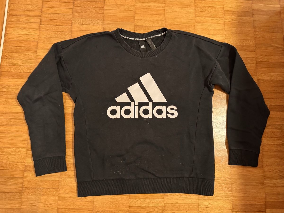 Adidas Maglioni & Felpe: Adidas Winter-Sweatshirt, Gr. S, Schwarz – Difettoso da Jona venduto da Good_luck1_ 1