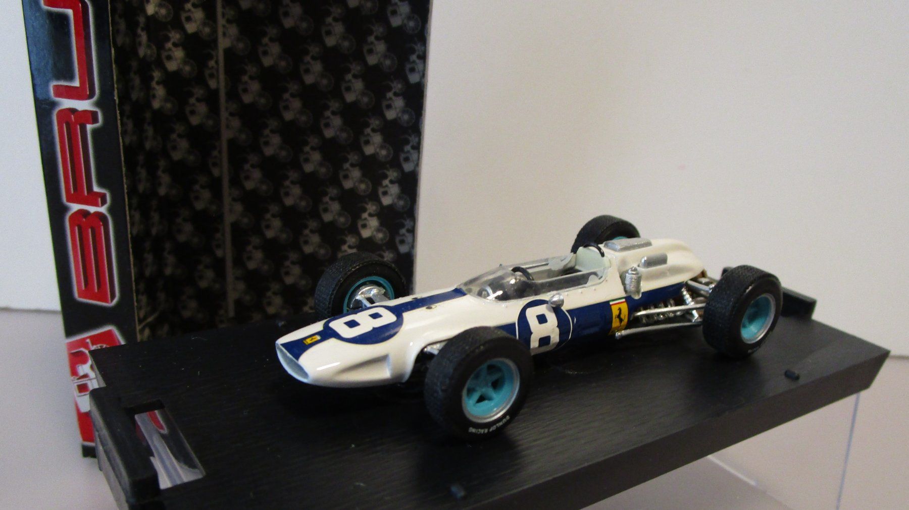 Ferrari Modellini d'auto: BRUMM FERRARI 158 G.P. MESSICO 1964 - R291B – Nuovo e nell'imballaggio originale da Chêne-Bourg venduto da breno56 1