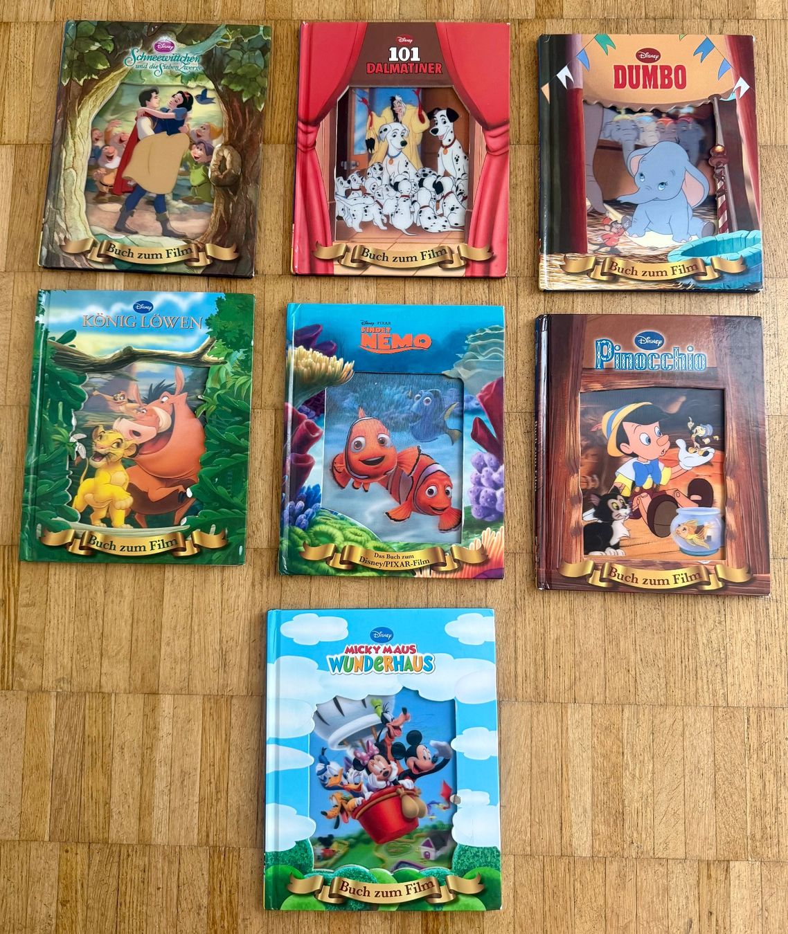 Livres: 7 Disney 3D Bücher – D'occasion à Zürich par giovannisp