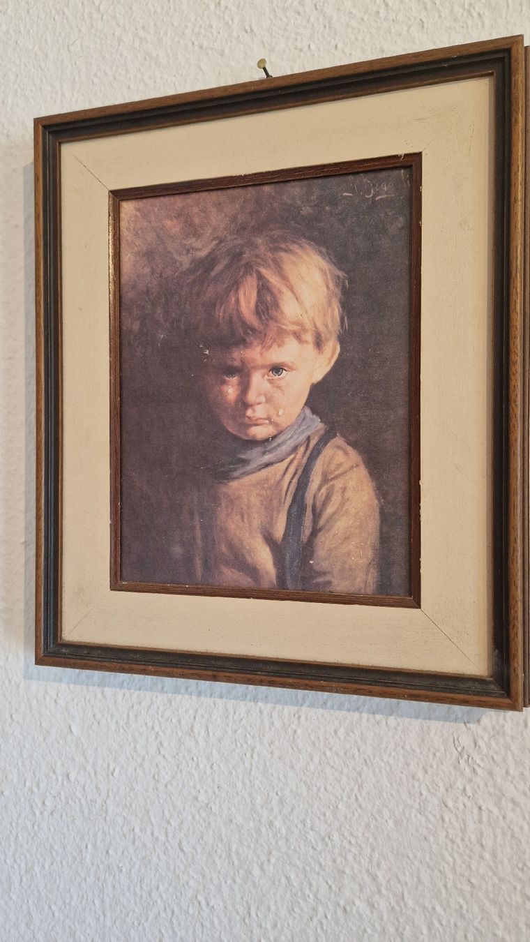 Poster & Bilder: Bild vom weinenden Bub Portrait – Gebraucht aus Niederhasli von rehauge01 2
