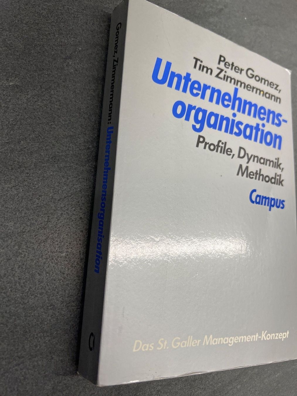 Libri: Gomez: Unternehmensorganisation – Usato da Hergiswil NW venduto da Labello01 2