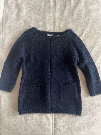 🔥 Pull à poils bleu marine Maddison (Manor) taille S/M