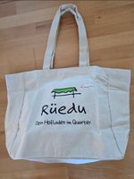 Stofftasche Rüedu beige Baumwolle neuer Zustand