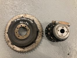 NOS Triumph Hinterrad Trommelbremse + Nabe und Tachoantrieb