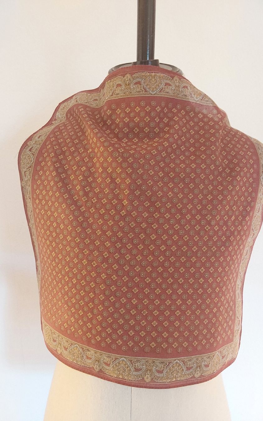 Foulards, Tücher & Schals: Baumwolltuch quadratisch braun – Gebraucht aus Köniz von scopello12 1
