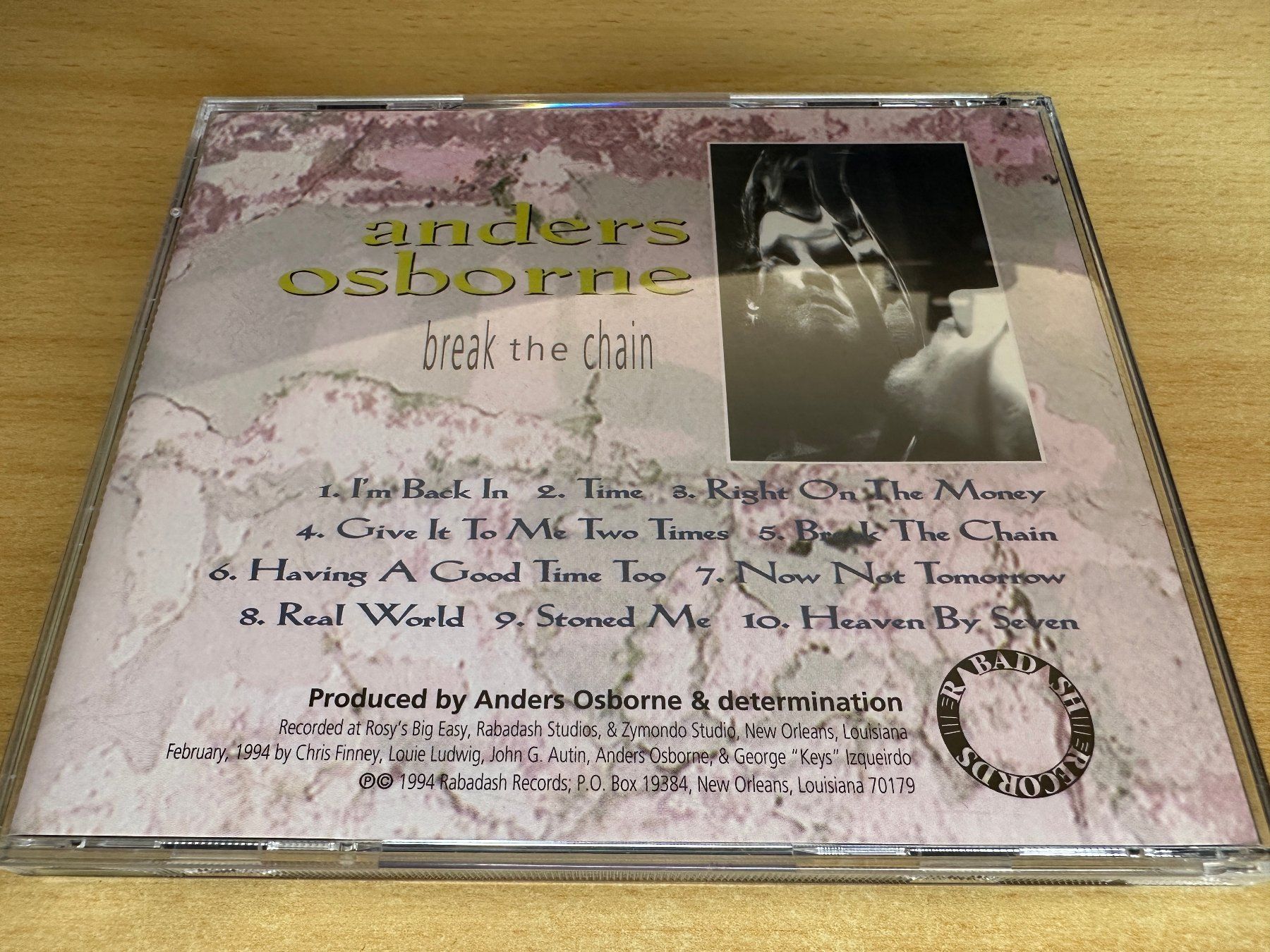 CDs: N2 Anders Osborne – Break The Chain – Gebraucht aus Rikon im Tösstal von Alpenmutz 1