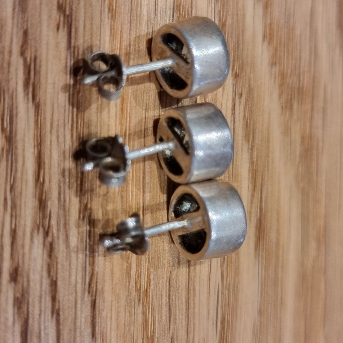 Orecchini pendenti & Orecchini a lobo: Elegante Silberohrstecker mit hellblauem Stein – Nuovo (secondo la descrizione) da Gammen venduto da home_brocki 1