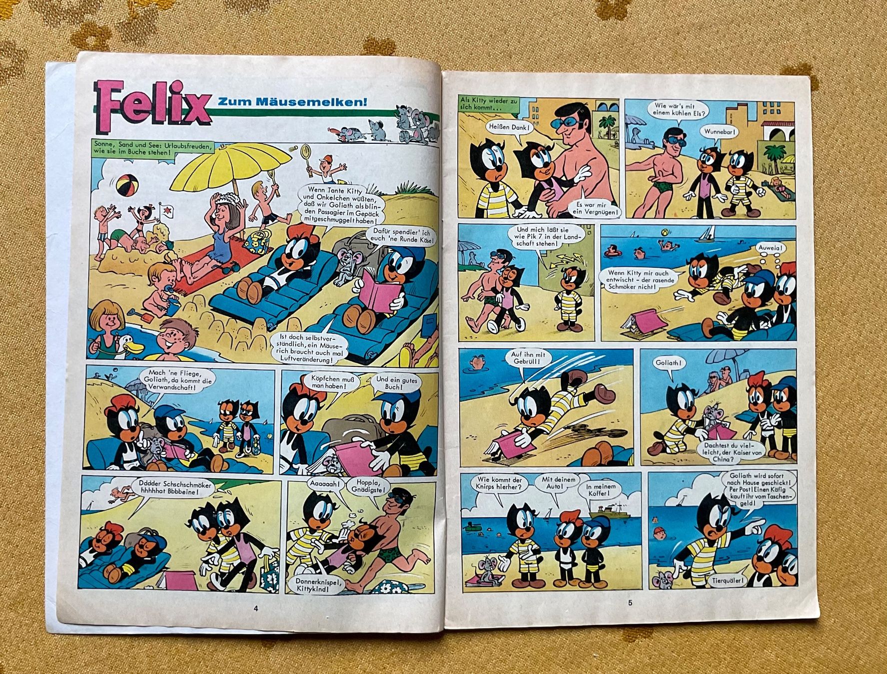 BD: Felix Ferien-Sonderheft von 1972 – D'occasion à Endingen par nathan05 2