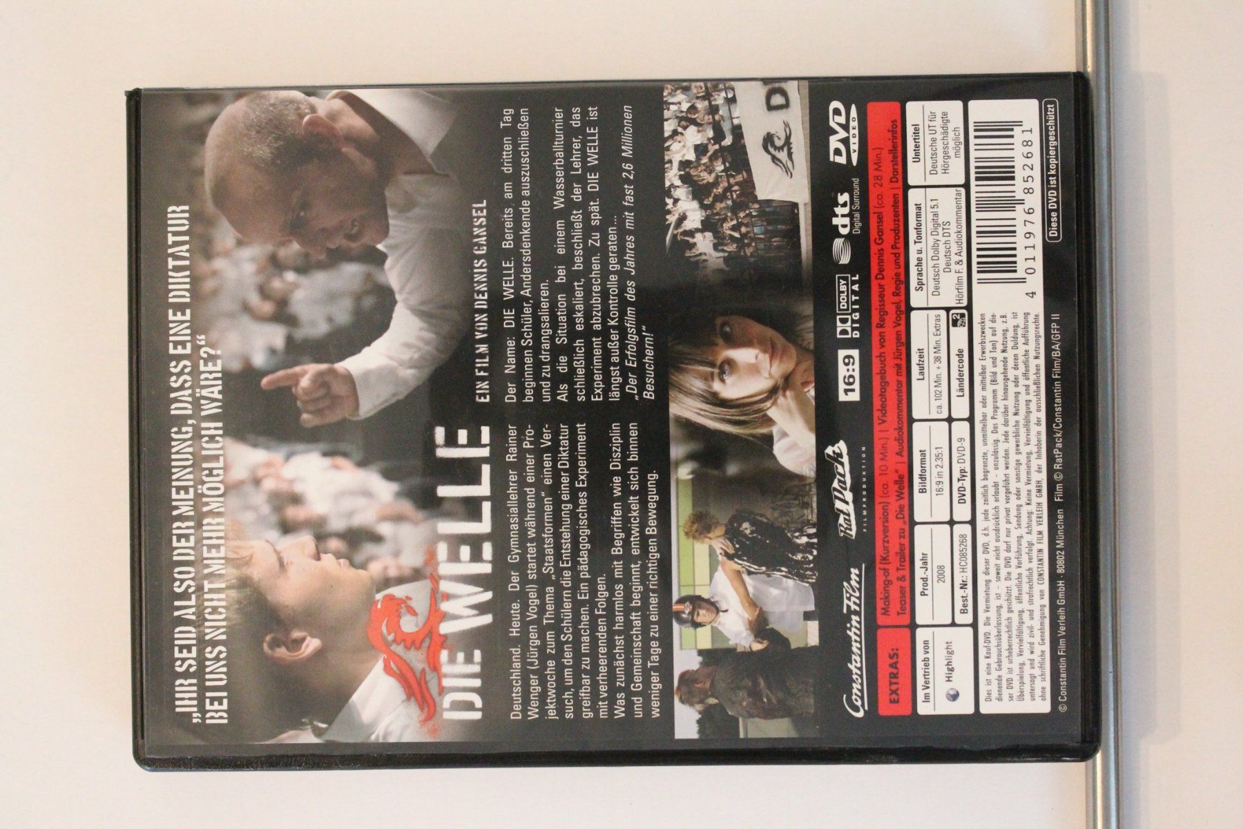 Tous les DVDs: Die Welle – D'occasion à Grenchen par Manuel.We 1