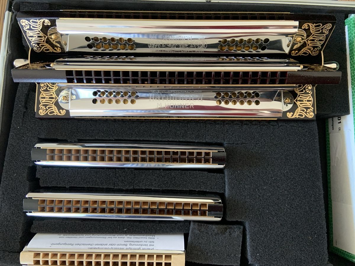 Hohner Instruments de musique: Harmonika Set HOHNER mit Koffer – Neuf (Voir description) à Zug par ConnyM02 1