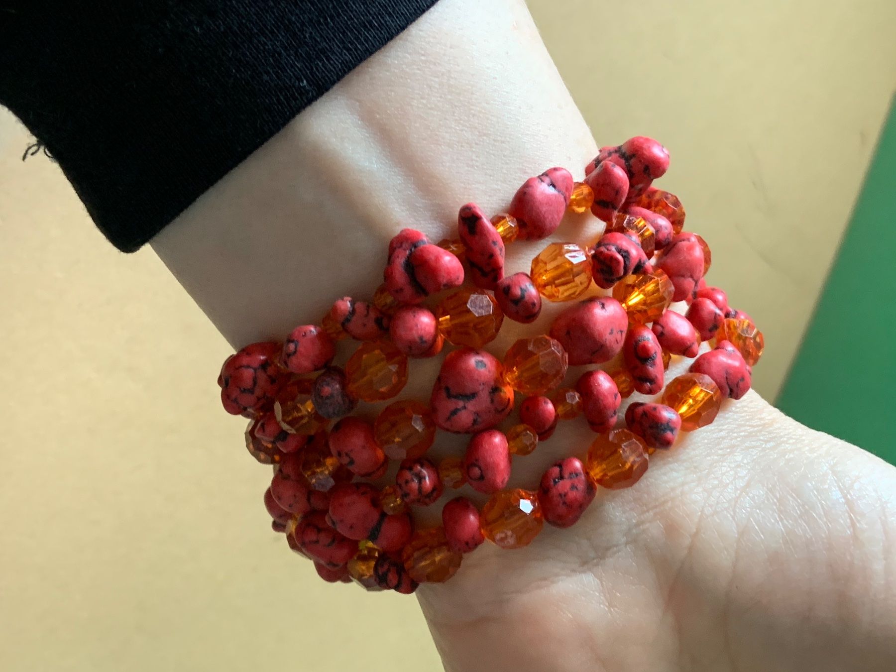 Bracciali & Braccialetti: Armband rot Sommer – Usato da Dittingen venduto da Bijoubelle 2