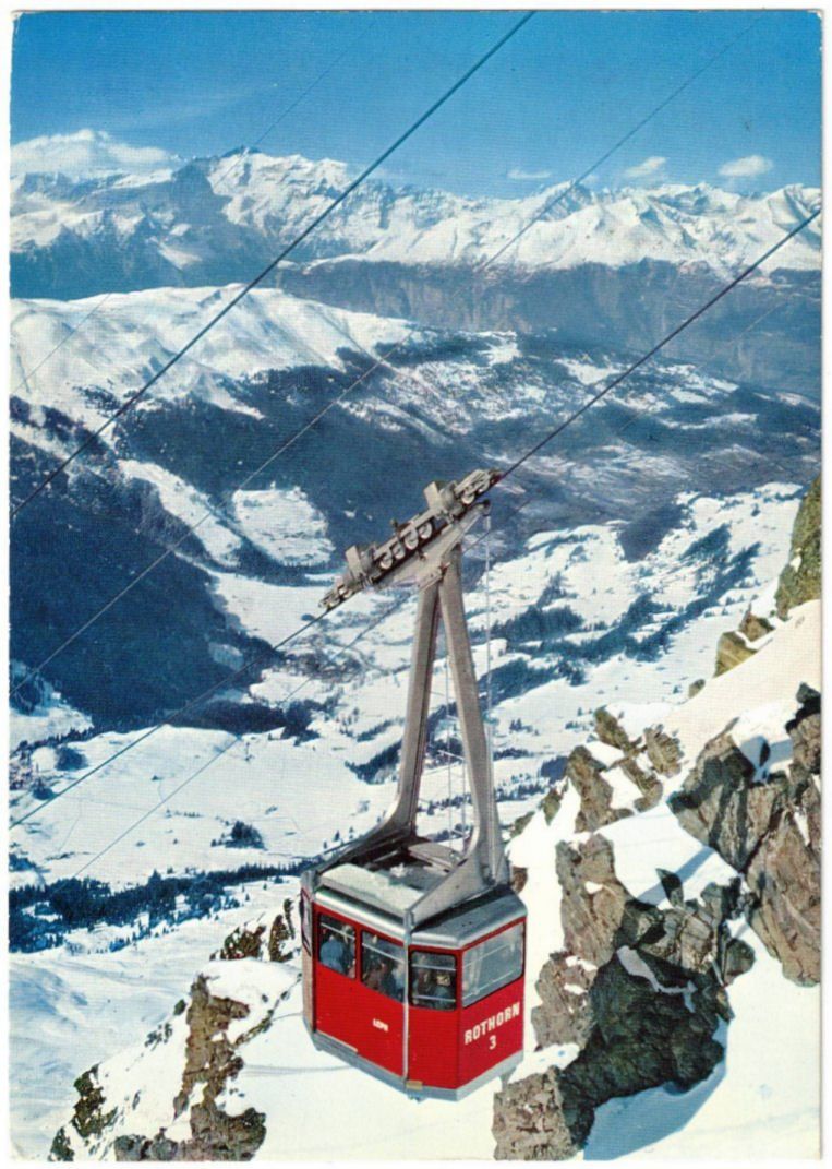 Cartes postales: Lenzerheide - Luftseilbahn Rothorn – D'occasion à Binningen par Mountainrider