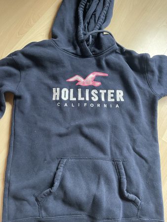 Hollister Hoodie, Dunkelblau, Gr. S - Super Zustand!