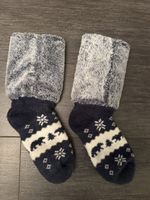 Kuschelige Wintersocken mit Bärenmotiv, Grösse 35-38