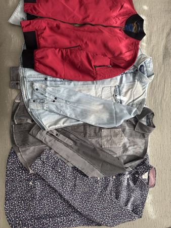 Lot de 3 chemises homme + 1 veste légère – Taille M