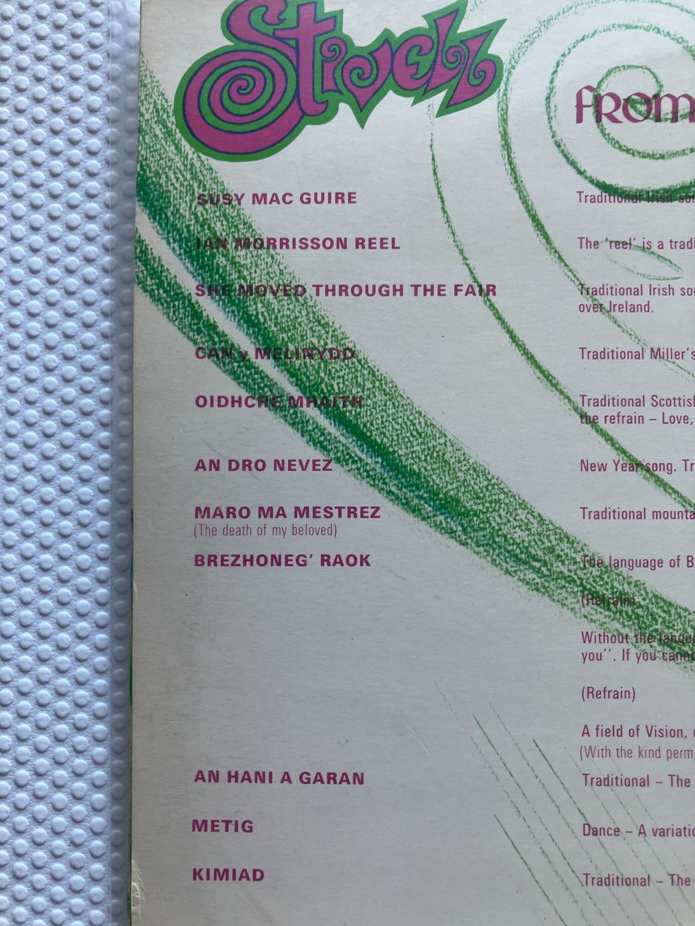Dischi in vinile: Stivell – Usato da Aarwangen venduto da Jukebox3 3