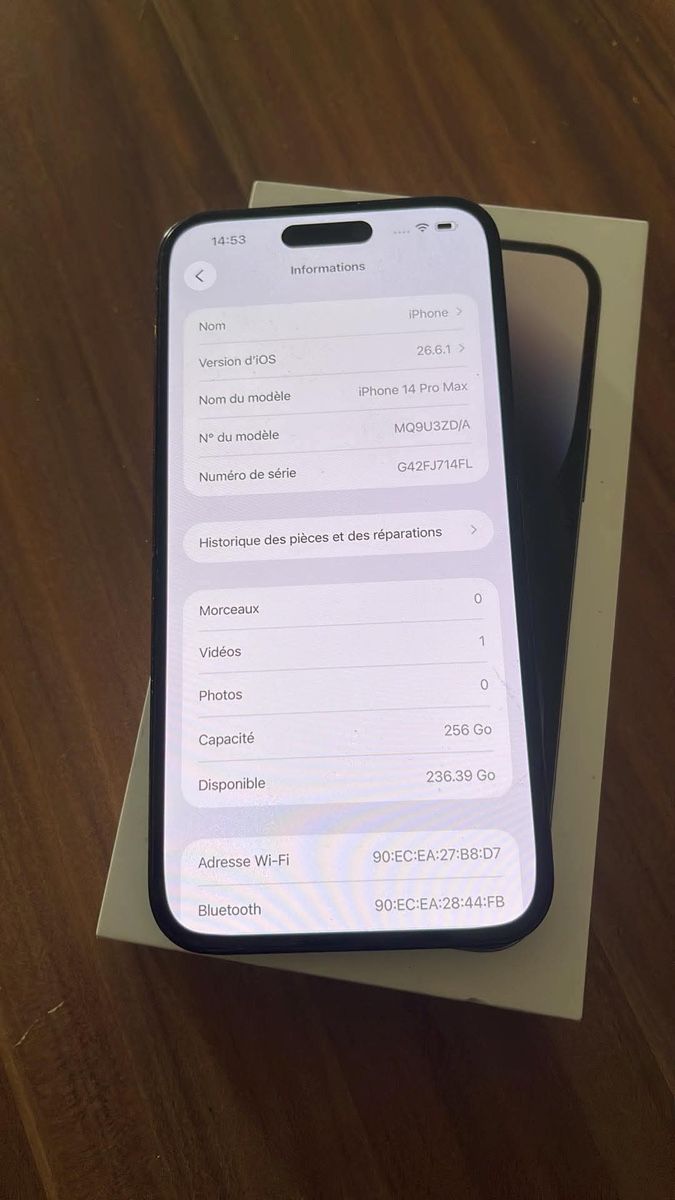 Apple Handys / Smartphones: IPhone 14 Pro Max 256gb – Gebraucht aus Biel/Bienne von Pro.max 1