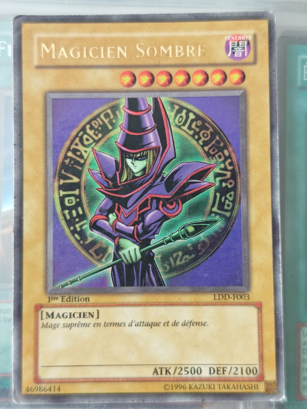 Yugioh Carte collezionabili: Magicien Sombre Ldd-F003 - 1ere édition – Usato da Saxon venduto da ToPzJ
