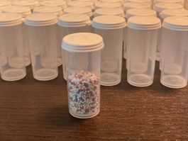 Plastic Containers with Lids: Great for Storing Beads x48