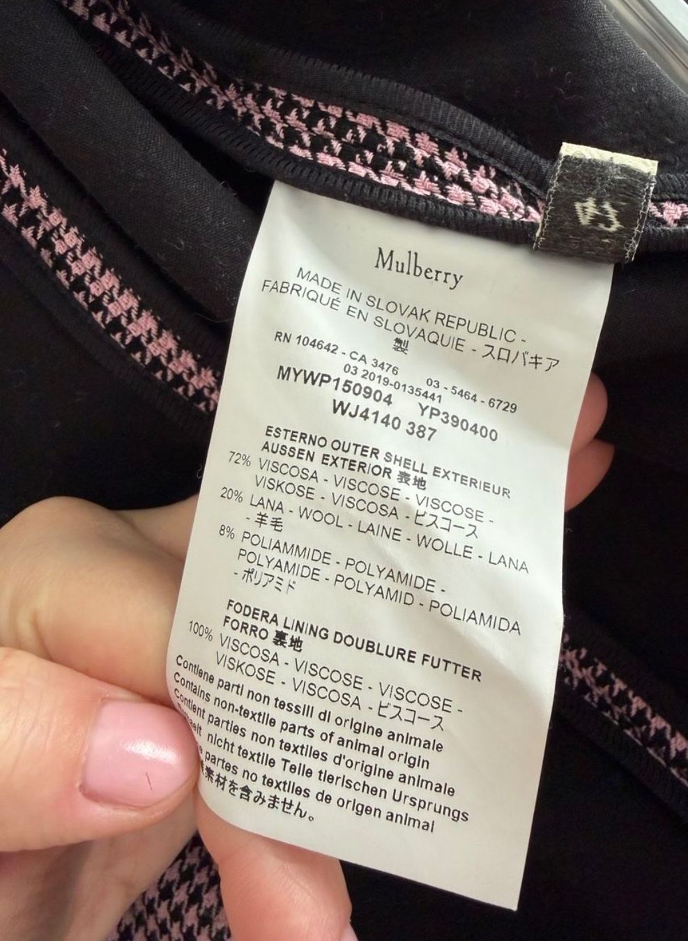 Mulberry Cappotti: Mulberry Kurzmantel – Usato da Männedorf venduto da Topojasa 6