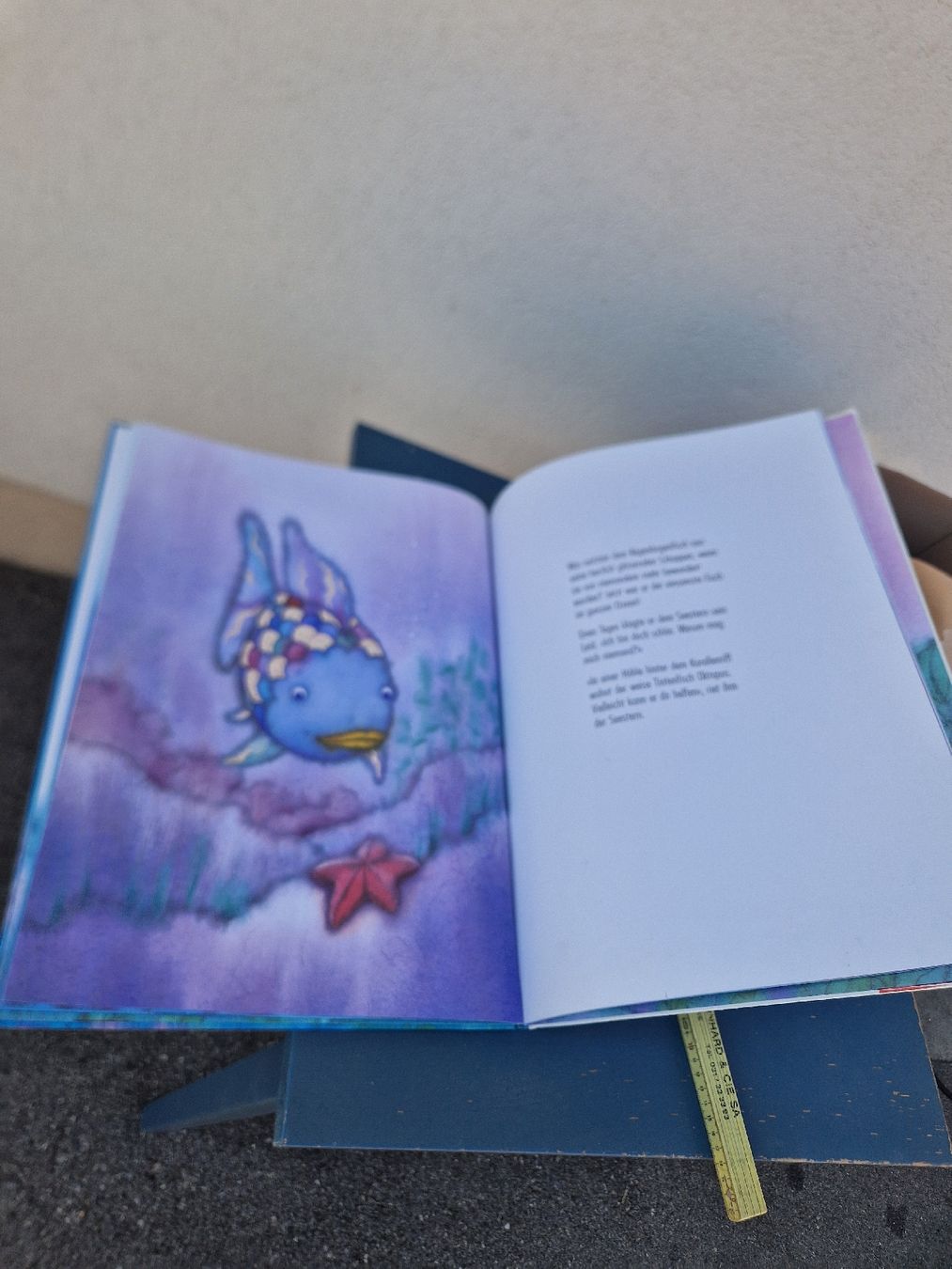 Bücher: Kinderbuch Der Regenbogenfisch Marcus Pfister. Grossausgabe – Gebraucht aus Mörigen von Clio111 5