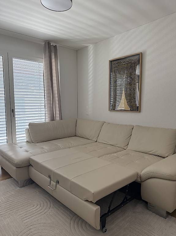 Sofas: Hochwertiges Echtleder-Ecksofa mit Schlaffunktion & Stauraum – Gebraucht aus Altdorf UR von ars_6rjm 2