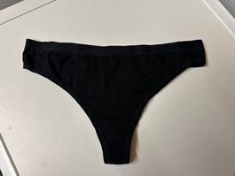 String Tanga Monami schwarz Groesse XL ungetragen