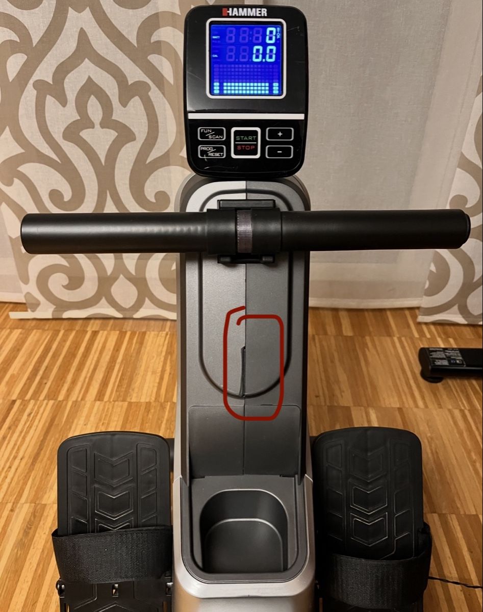 Hometrainer: Hammer Rudergerät pro Force gebraucht – Usato da Zürich venduto da Vertrider 5